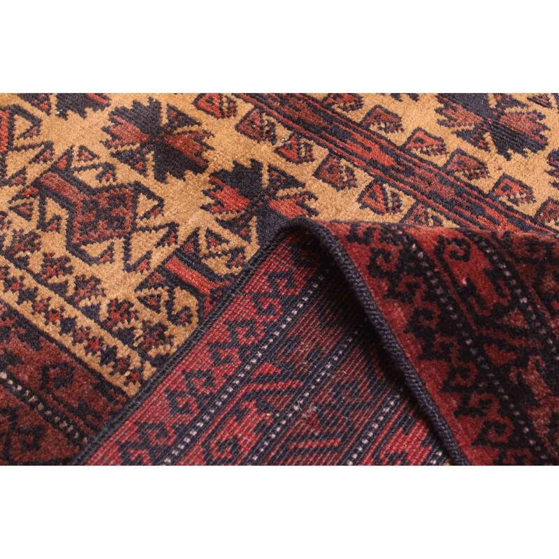 ECARPETGALLERY Hand-knotted Teimani Tan Wool Rug - 2'9 x 4'8