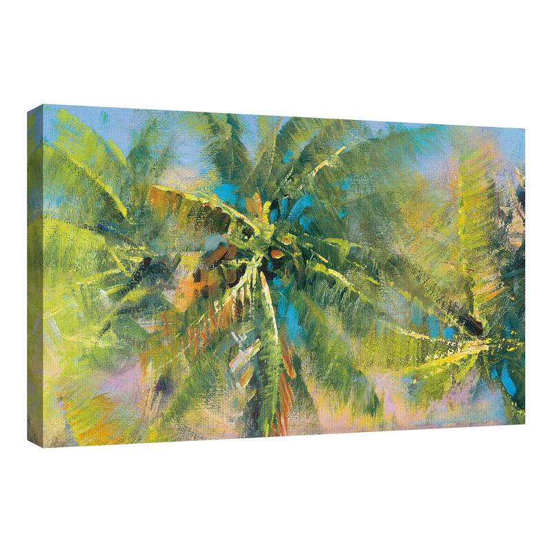 Palm Collage by Paul Mathenia Canvas Art Print