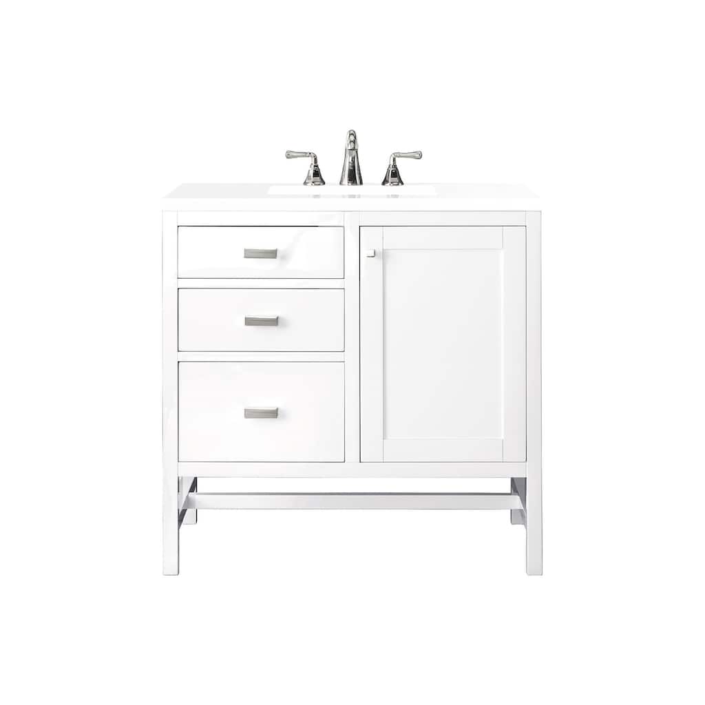 James Martin Vanities E444-V36-3WZ Addison 36" Free Standing Single