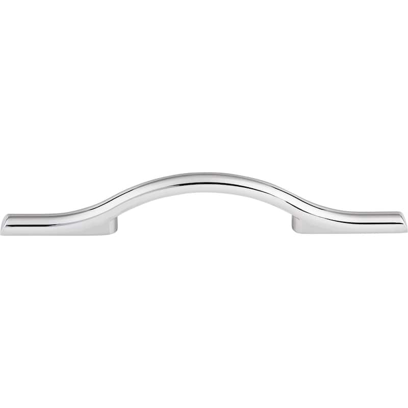 Top Knobs Somerdale 3-3/4 Inch Center to Center Handle Cabinet Pull - Polished Chrome