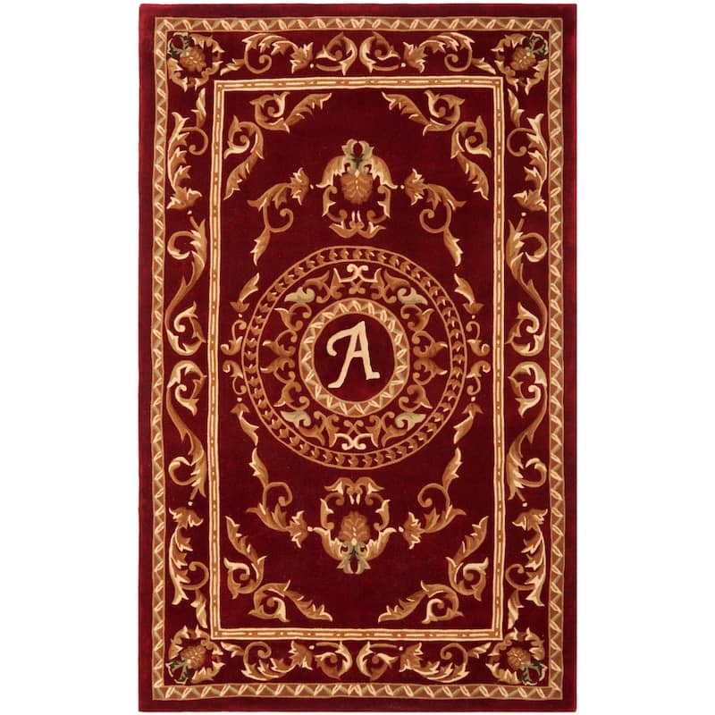 SAFAVIEH, Handmade Naples Hildegret Traditional Oriental Wool Rug