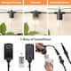 48FT LED Outdoor String Lights with 15 Waterproof S14 Bulbs, Patio Lights for Christmas, Yard decoration