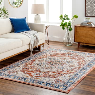 Niengold Traditional Medallion Area Rug