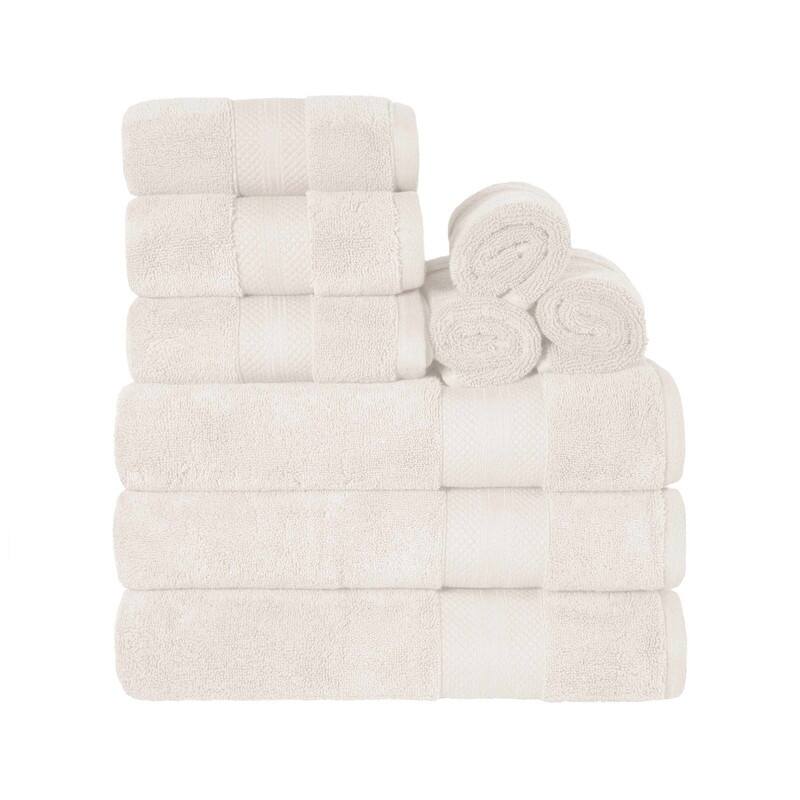 Blue Nile Mills Rio Turkish Cotton 9 Piece Towel Set