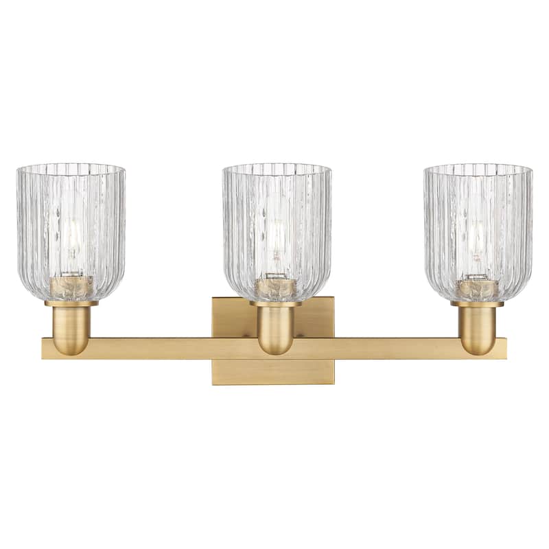 Innovations Lighting Downtown Urban - Bridal Veil - 3 Light 24" Bath Vanity Light