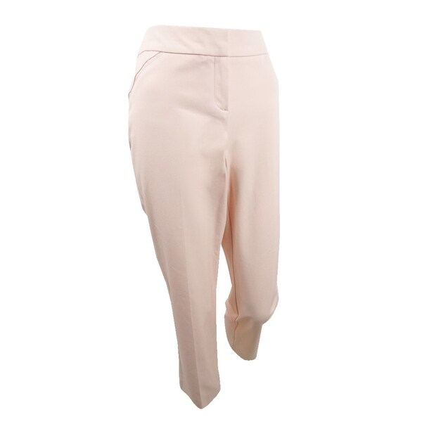 women's cropped khaki pants