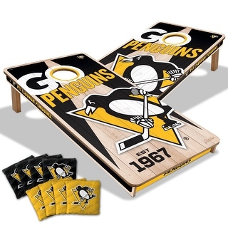 Pittsburgh Penguins NHL 2x4 Cornhole Board Set