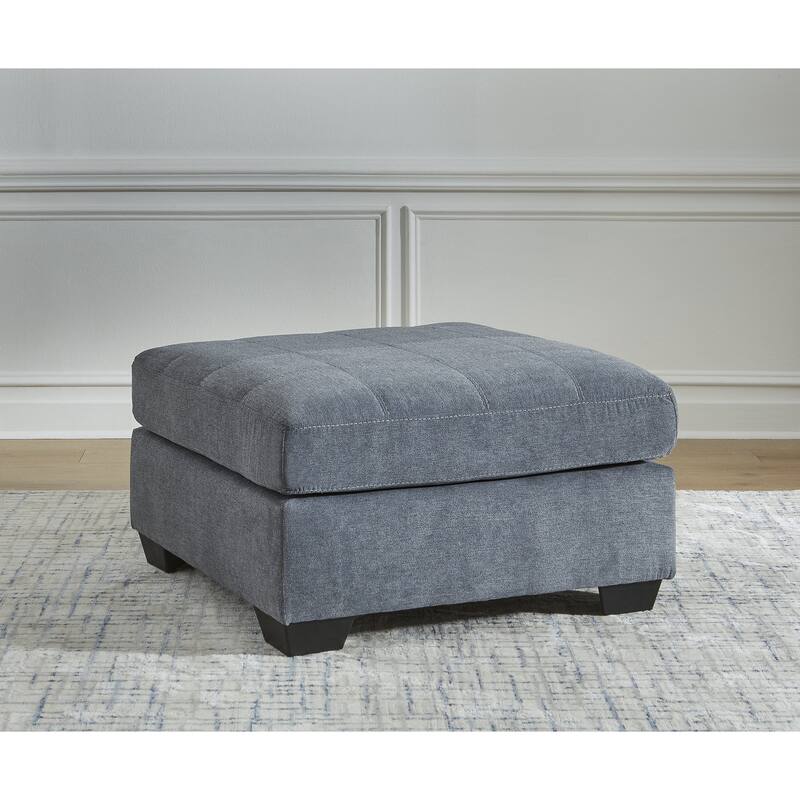 Signature Design by Ashley Marleton Denim Oversized Accent Ottoman