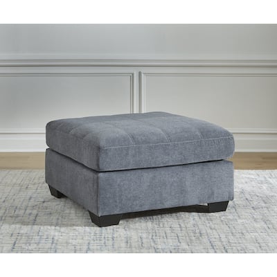 Signature Design by Ashley Marleton Denim Oversized Accent Ottoman