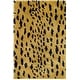 preview thumbnail 7 of 26, SAFAVIEH Handmade Soho Yamina Leopard N.Z. Wool Rug 2' x 3' - Beige/Brown