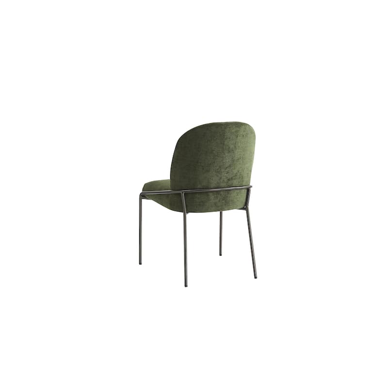 Christopher Knight Home - Marden Modern Upholstered Dining Chair Set with Curved High Back - Set of 2