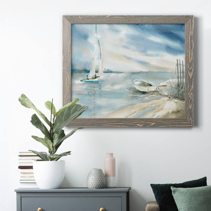 Subtle Sail-Premium Framed Canvas - Ready to Hang