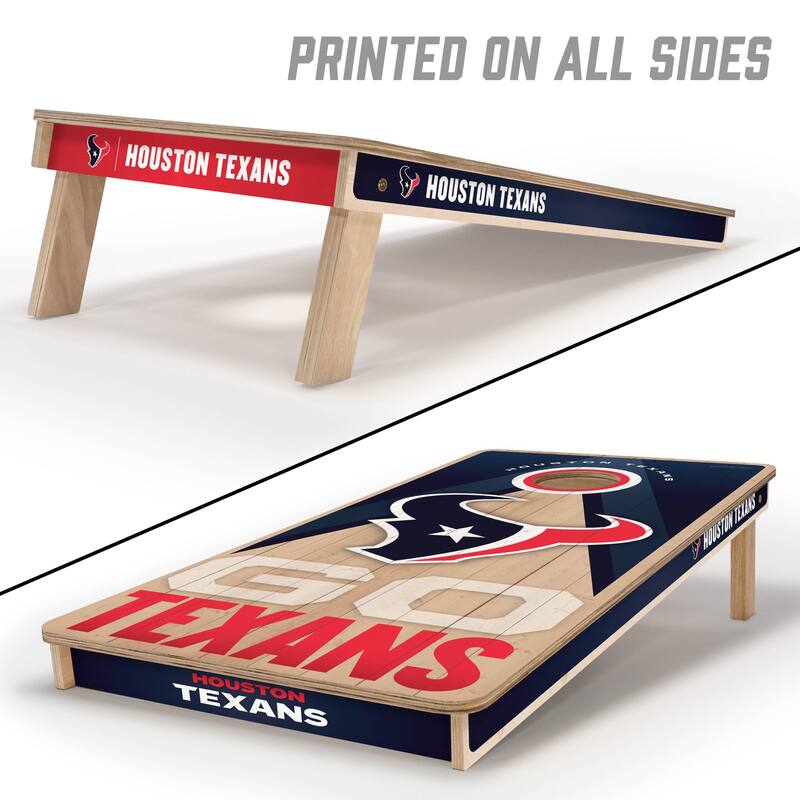 Houston Texans NFL 2x4 Professional Cornhole Board Set