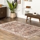 preview thumbnail 1 of 7, Nuloom Kelsee Vintage Traditional Fringe Area Rug 4' x 6' - Rust - Rectangle