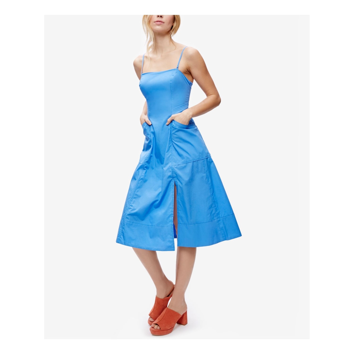 tea length flare dresses