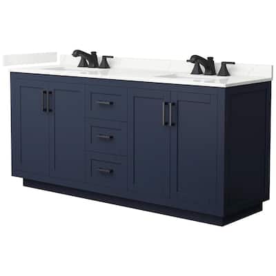 Wyndham Collection WCF292972D-QTZ-US3MXX Miranda 72" Free Standing