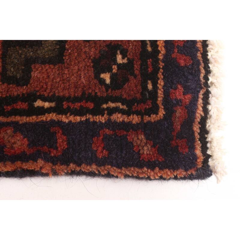 ECARPETGALLERY Hand-knotted Andelz Red Wool Rug - 3'7 x 7'1