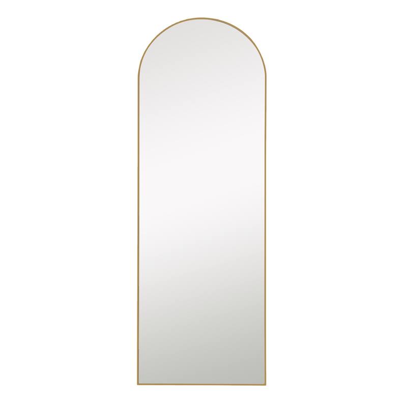 Arched Mirror Full-length Floor Mirror with Standing