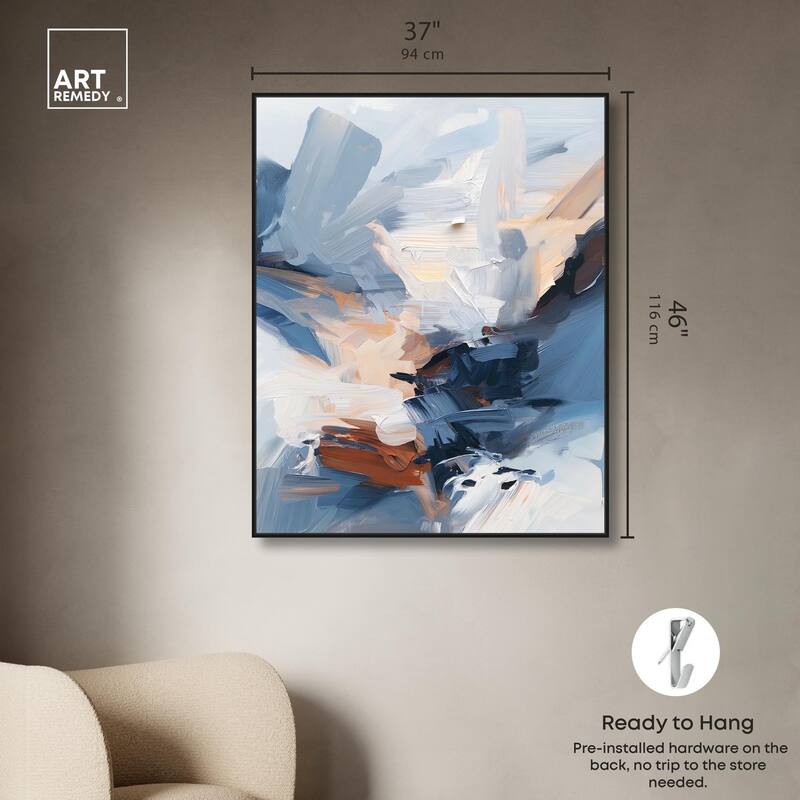 A Symphony in White I Canvas by Art Remedy