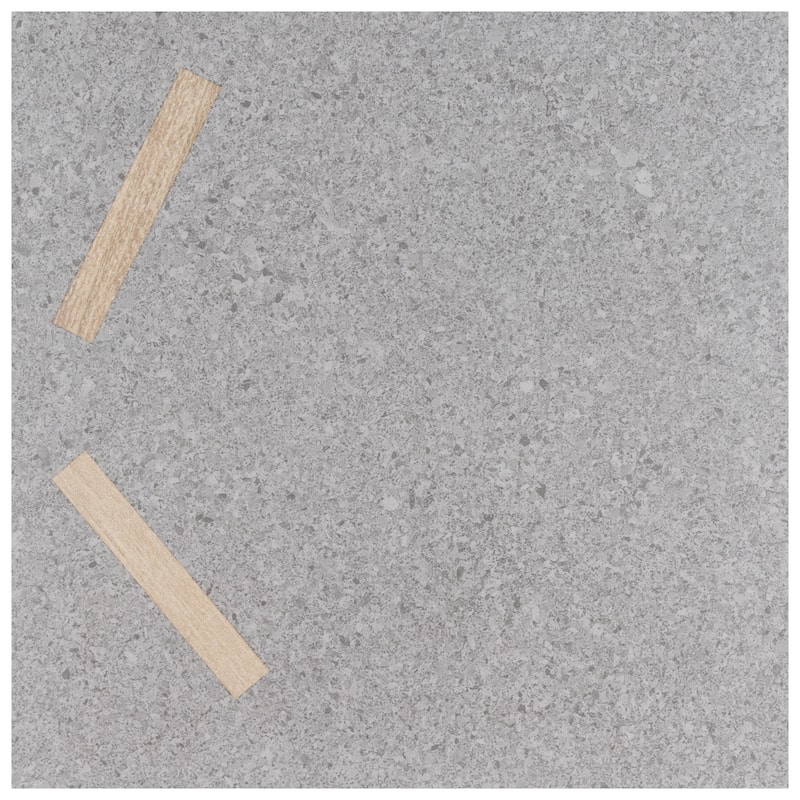 Merola Tile Komi Maolan Antracita 7-7/8" x 7-7/8" Porcelain Floor and Wall Tile