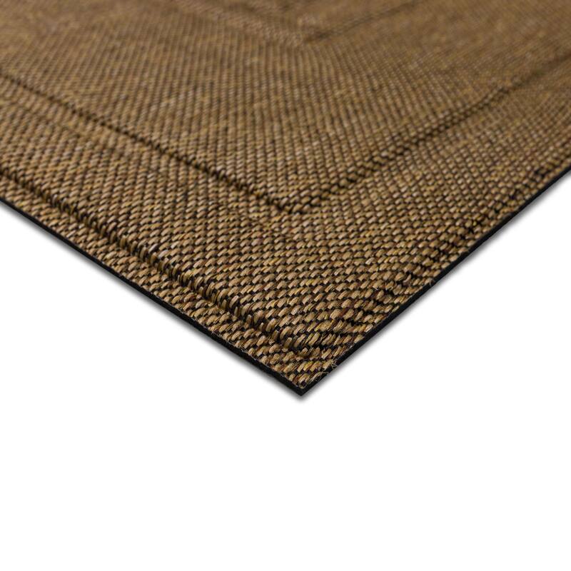 Mohawk Home Shaped Home Impressions Brown 2' X 3' Door Mat - 2' x 3'