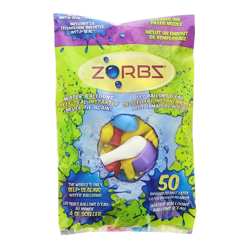 Shop Zorbz Self Seal Water Balloons Pack Of 50 Multi