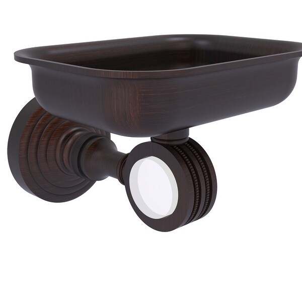 Allied Brass Pacific Grove Collection Wall Mounted Soap Dish Holder with Dotted Accents