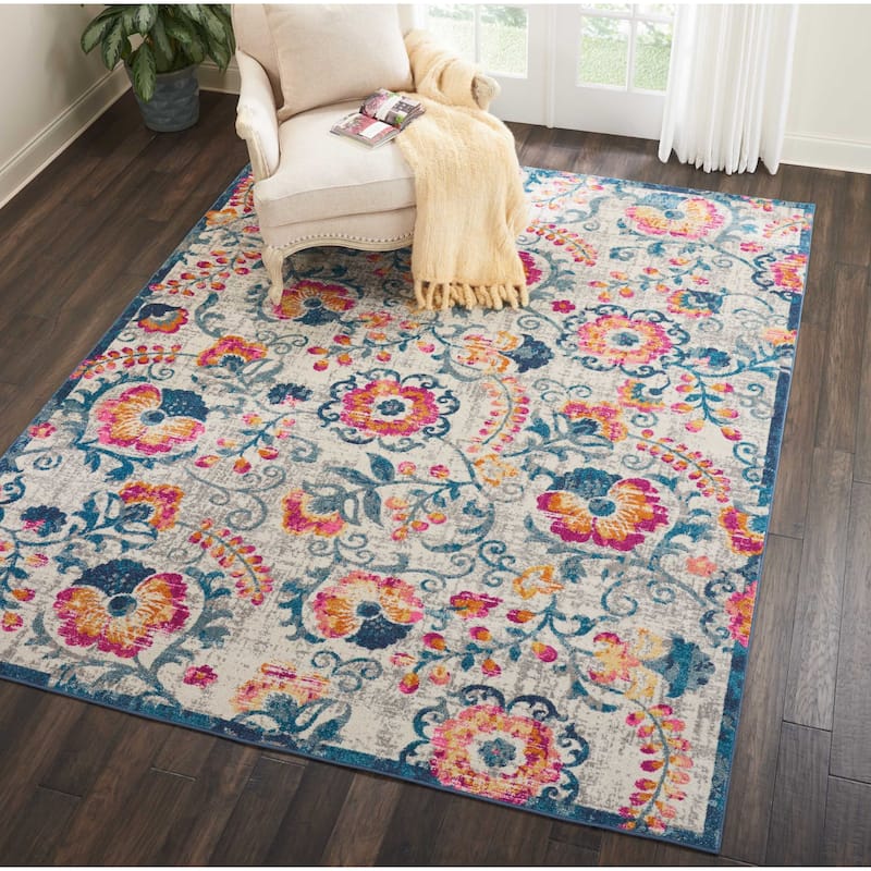 Nourison Passion Bohemian Farmhouse Area Rug