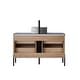 preview thumbnail 63 of 79, Trento Bath Vanity with Sintered Stone Top with Concrete Sink (R)