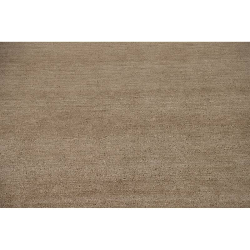 Gabbeh Indian Area Rug Handmade Wool Carpet - 7'9"x 9'10"