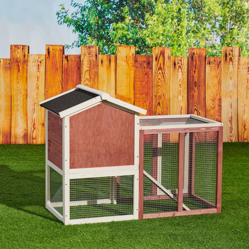 Durable Large Chicken Coop Wooden Rabbit Hutch