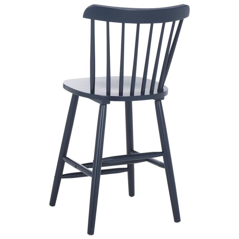 SAFAVIEH Arra 24-inch Spindle Farmhouse Counter Stool (Set of 2) - 19.9" x 20.1" x 43.1" - 20"W x 20"D x 38"H