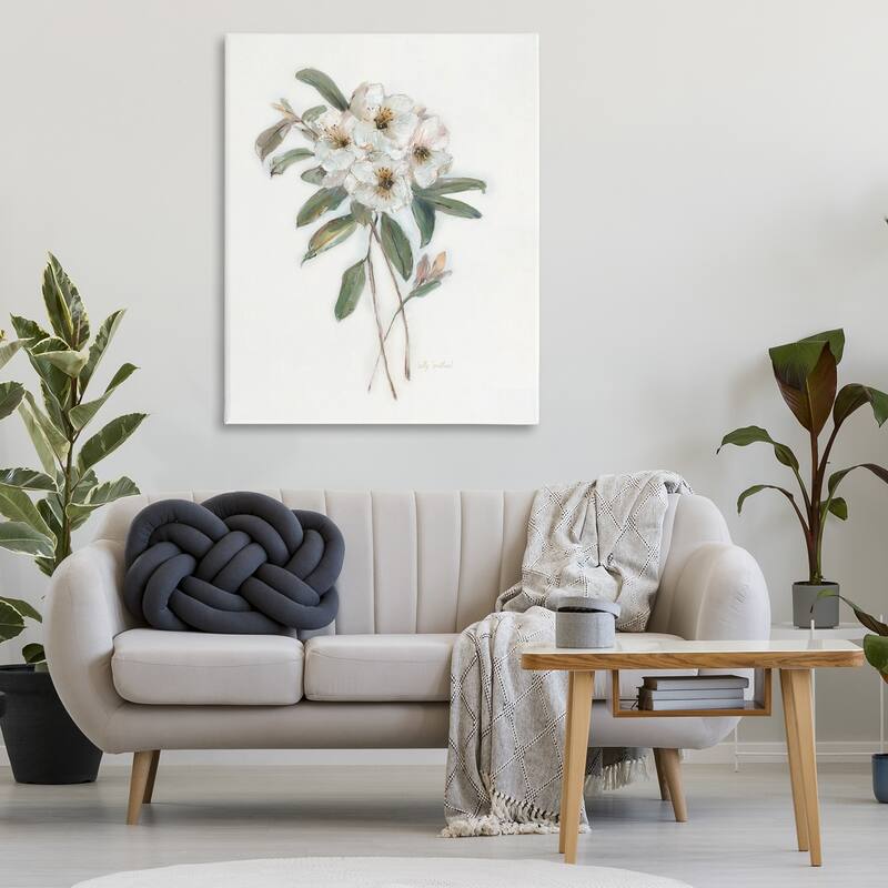 Stupell Flower Sprig Bundle Canvas Wall Art Design By Sally Swatland