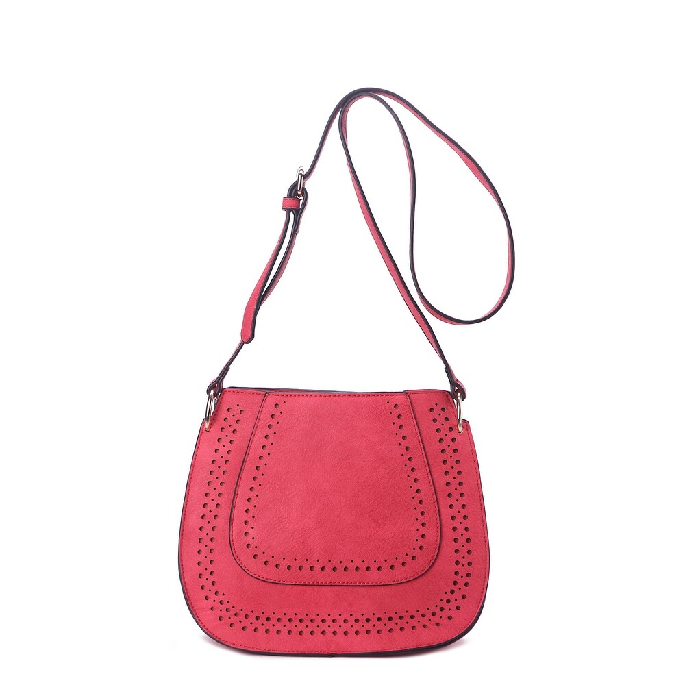 coral crossbody bag