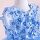 preview thumbnail 3 of 6, 3D Flowers and Crystal Stone Decorated Special Occasion Dress for Toddler
