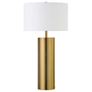 York 29.5" Tall Table Lamp with Fabric Shade