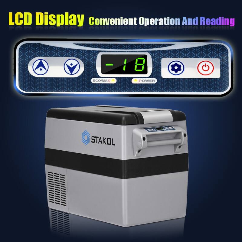 44 Quarts Portable Electric Car Cooler Refrigerator/Freezer Compressor