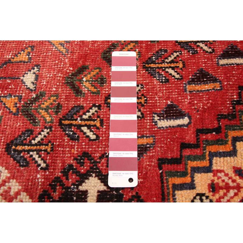 ECARPETGALLERY Hand-knotted Anadol Red Wool Rug - 4'11 x 9'7