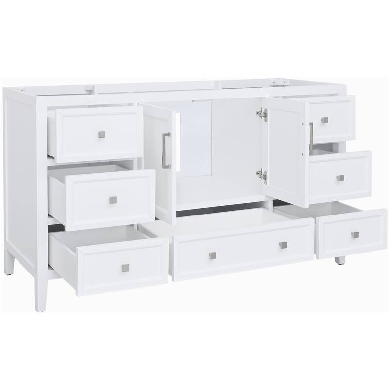 Avanity EVERETTE-VS61-WT-C Everette 60" Free Standing Single Basin