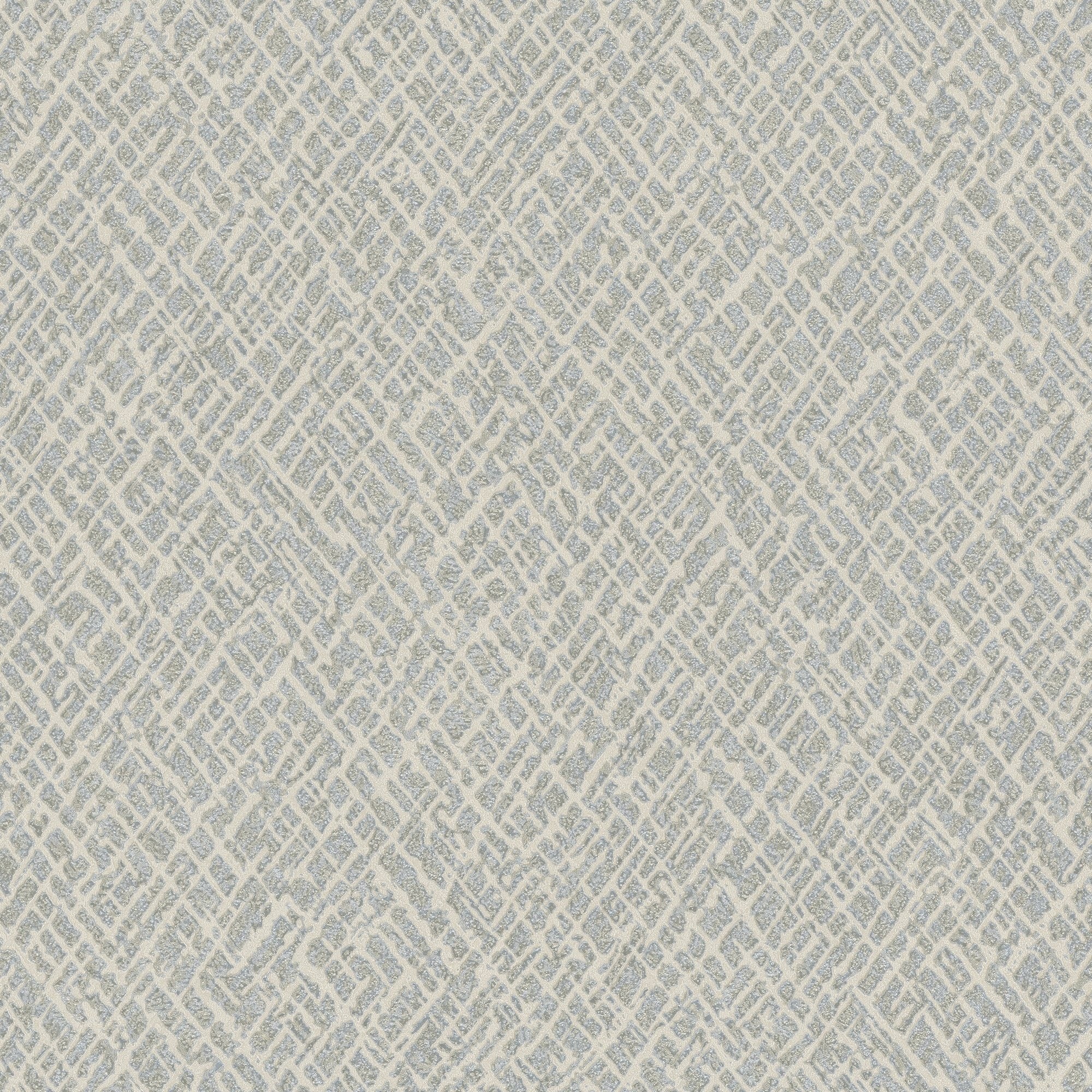 Galerie Wallcoverings Earth Collection Textured Crosshatch Effect Sheen Wallpaper Roll - 33 feet long x 27.5 inches wide