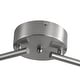preview thumbnail 11 of 12, Contemporary 4-Light Adjustable Arm Track Light Semi-flush Mount - 31.9 in