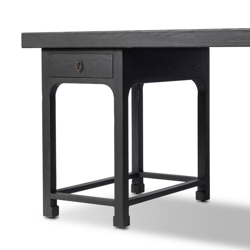 Sydney Desk-Aged Black Oak