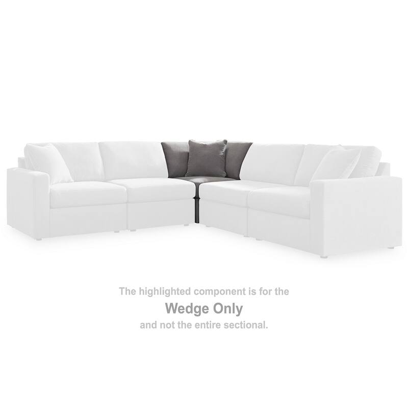 Signature Design by Ashley Modmax 4-Piece Sectional - 107" W x 75" D x 36" H