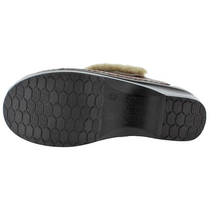 fur lined clogs women's