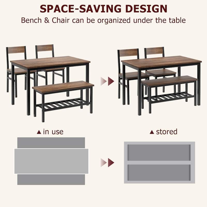 Dining Table Set for 4