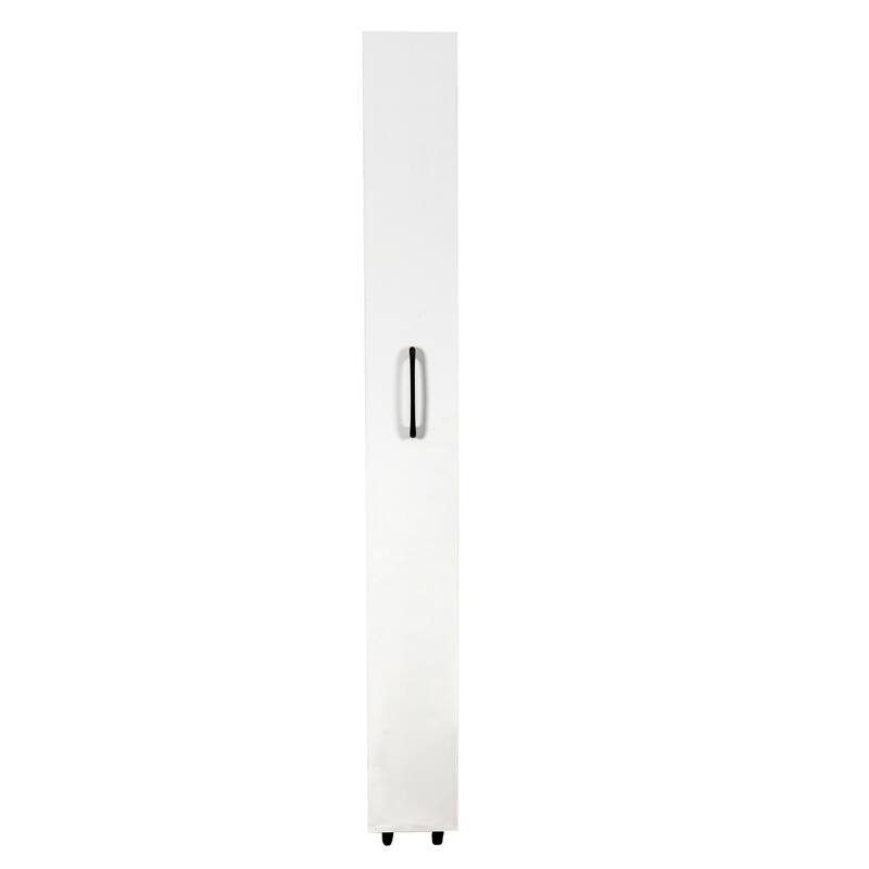 7 Tier Multi-Functional Pull-Out Multi-Tier Storage Single-Sided Open Shelf For Kitchen, Living Room & Narrow Spaces