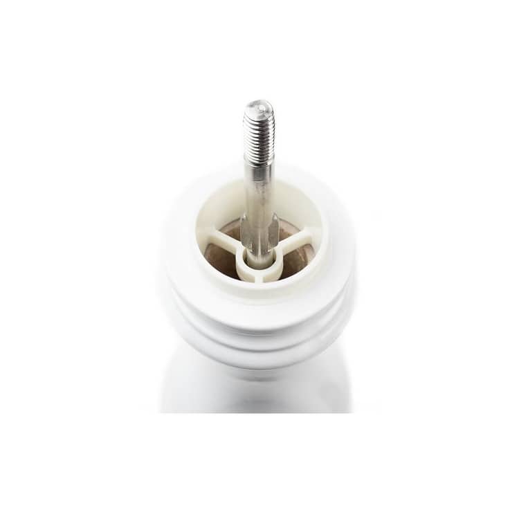 Peugeot Paris u'Select Zirlion Salt Mill, White Lacquer, 7 inch, Adjustable Grind