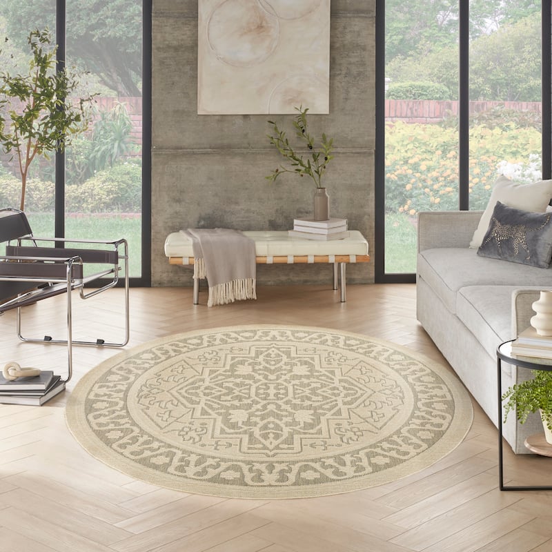 Nourison Tulum Indoor/Outdoor Persian Area Rug