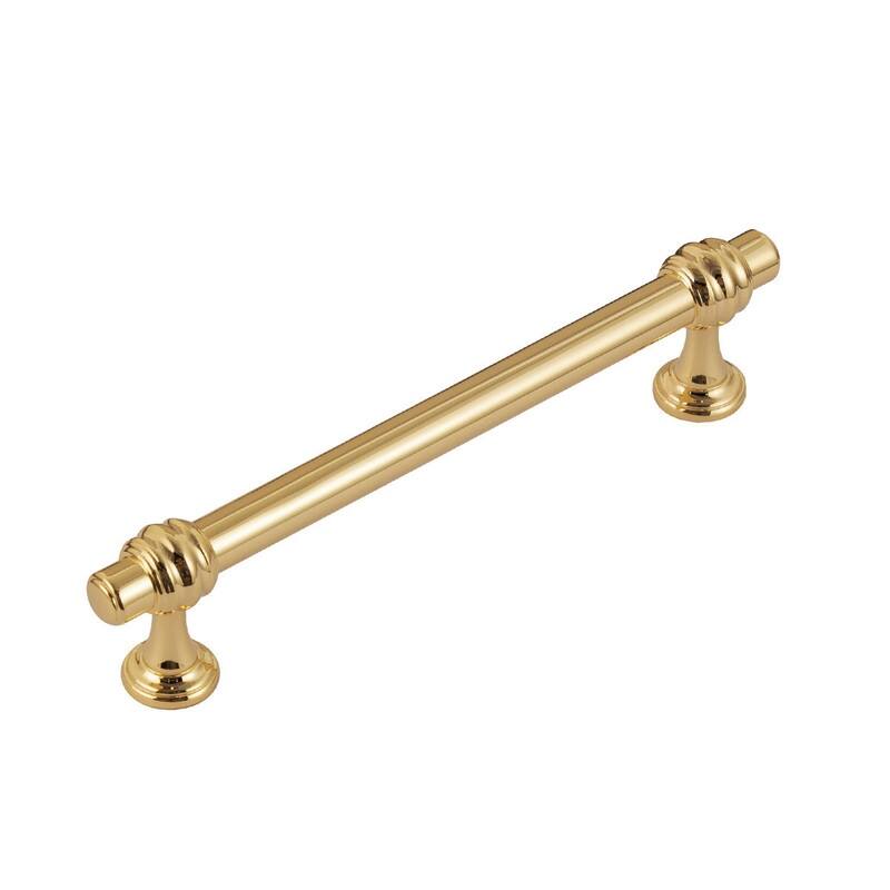 Utopia Alley Athen Pull Handle -Polished Gold Drawer Pull Handle, 5.0" Center to Center