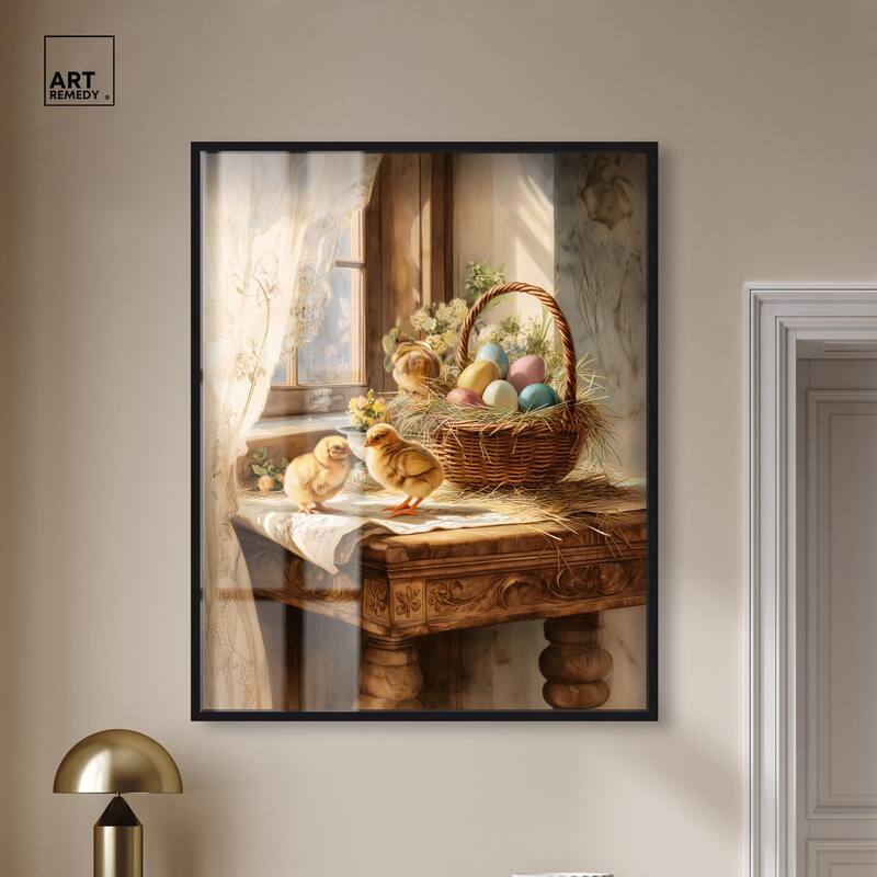 Easter Morn Shadowbox by Art Remedy